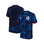 Men's Blue Netherlands Women's National Team 2023/24 Away Stadium Replica Jersey