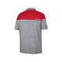 Men's Heathered Gray, Crimson Alabama Crimson Tide Birdie Polo Shirt