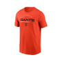 Men's Orange San Francisco Giants Team Engineered Performance T-shirt