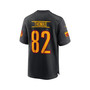 Men's Logan Thomas Black Washington Commanders Alternate Game Player Jersey