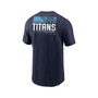 Men's Navy Tennessee Titans Team Incline T-shirt