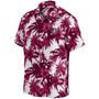 Men's Garnet Florida State Seminoles Harbor Island Hibiscus Button-Up Shirt