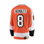 Men's Branded Dave Schultz Orange Philadelphia Flyers Premier Breakaway Retired Player Jersey