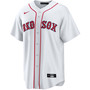 Men's Enrique Hernandez White Boston Red Sox Home Official Replica Player Jersey