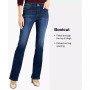 Juniors' Mid-Rise Bootcut Jeans