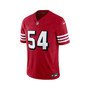 Men's Fred Warner Scarlet San Francisco 49ers Vapor F.U.S.E. Limited Alternate 1 Jersey