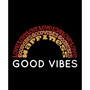 Men's Good Vibes Word Art Long Sleeve T-shirt