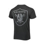 Men's Black Las Vegas Raiders Fast Track Tonal Highlight T-shirt