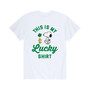 Men's Peanuts Lucky Shirt T-Shirt