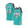 Men's Mike Bibby Turquoise Vancouver Grizzlies 1998-99 Hardwood Classics 75th Anniversary Diamond Swingman Jersey