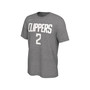 Men's Kawhi Leonard Gray LA Clippers 2020/21 Earned Edition Name Number T-shirt
