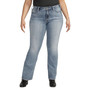 Plus Size Suki Mid Rise Slim-Leg Bootcut Jeans