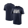 Men's Navy Dallas Cowboys Legend Practice Performance T-shirt