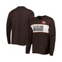 Men's Brown Cleveland Browns Peter Team Long Sleeve T-shirt