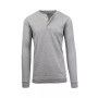 Men's Long Sleeve Thermal Henley Tee
