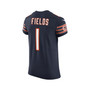 Men's Justin Fields Navy Chicago Bears Vapor Elite Jersey
