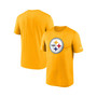 Men's Gold Pittsburgh Steelers Legend Logo Performance T-shirt