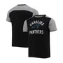 Men's Black, Gray Carolina Panthers Field Goal Slub T-shirt