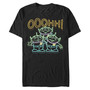 Disney Pixar Men's Toy Story Neon Aliens Ooohh Short Sleeve T-Shirt