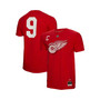 Men's Gordie Howe Red Detroit Red Wings Name and Number T-shirt