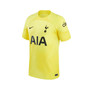 Men's Yellow Tottenham Hotspur 2022/23 Stadium Replica Goalkeeper Jersey