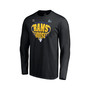 Men's Branded Black Los Angeles Rams 2021 NFC Champions Hometown Long Sleeve T-shirt