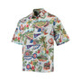 Men's White Chicago Cubs Scenic Button-Up Shirt