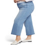 Plus Size Teresa Wide Leg Ankle Jeans