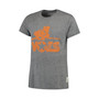 Men's Heathered Gray Tennessee Volunteers Vintage-Like Musketeer Tri-Blend T-shirt