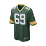Men's David Bakhtiari Green Green Bay Packers Game Player Jersey