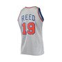 Men's Willis Reed Silver New York Knicks 75th Anniversary 1969-70 Hardwood Classics Swingman Jersey
