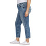 Plus Size Slim-Leg Boyfriend Denim Jeans