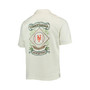 Men's Cream New York Mets Baseball Camp Button-Up Shirt