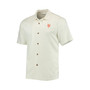 Men's Cream New York Mets Baseball Camp Button-Up Shirt