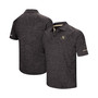 Men's Heather Black Colorado Buffaloes Down Swing Polo Shirt