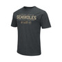Men's Heathered Black Florida State Seminoles OHT Military-Inspired Appreciation Flag 2.0 T-shirt