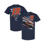 Men's Navy Martin Truex Jr Patriotic Fuel T-shirt
