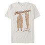 Star Wars Men's Mandalorian Toy Action Figure T-shirt