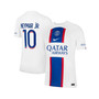 Men's Neymar Jr. White Paris Saint-Germain 2022/23 Third Breathe Stadium Replica Player Jersey