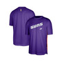 Men's Purple Phoenix Suns Hardwood Classics Pregame Warmup Shooting Performance T-shirt