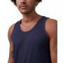 Men's Loose Fit Rib Tank Top