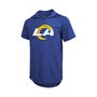 Men's Threads Jalen Ramsey Royal Los Angeles Rams Player Name and Number Tri-Blend Hoodie T-shirt