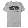 Star Wars The Mandalorian Show Logo Stack Short Sleeve Men's T-shirt