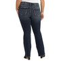 Plus Size Suki Button-Fly Slim Bootcut Jeans