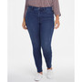 Plus Size Ami Skinny Jeans with High Rise