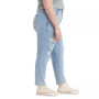 Trendy Plus Size Women's High-Waisted Mom Jeans