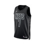 Men's Brand Kevin Durant Black Brooklyn Nets 2022/23 Statement Edition Swingman Jersey