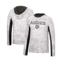 Men's White Texas A&M Aggies Mossy Oak SPF 50 Performance Long Sleeve Hoodie T-shirt