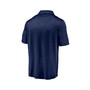 Men's Branded Navy Notre Dame Fighting Irish Primary Logo Striated Polo Shirt