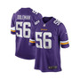 Men's Chris Doleman Purple Minnesota Vikings Game Retired Player Jersey